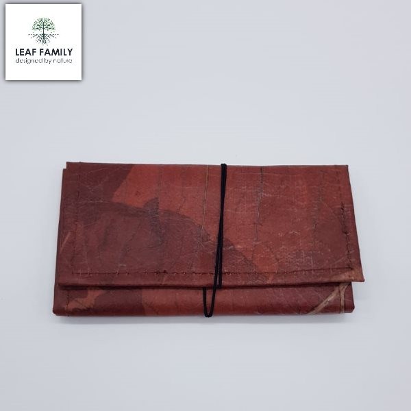 Vegane und nachhaltige Tabaktasche /-beutel aus Teakblättern